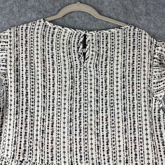 Savanna Jane Embroidered Top Womens 2X Geometric Babydoll Aztec Boho Tribal NEW - Picture 10 of 13